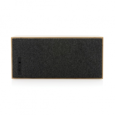 Logotrade kampanjprodukter bild: Wynn 20W bambu trådlös högtalare