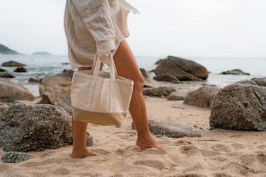 Logotrade reklamprodukter bild: Impact Aware™ 285 gsm ofärgad rcanvas kylväska