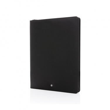 Logotrade profilprodukter bild: Swiss Peak Heritage A4 portfolio i RCS PU