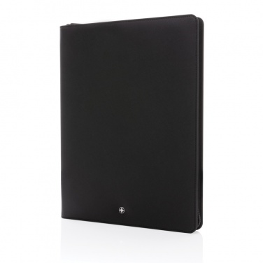 Logotrade reklamprodukter bild: Swiss Peak Heritage A4 portfolio i RCS PU
