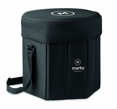 Logotrade reklamprodukter bild: Vikbar kylväska pall/bord