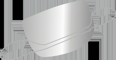 Logotrade presentreklam bild: ATENA klar ansiktsskydd-mask för mun och näsa 1461162