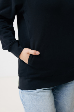 Logotrade profilreklam bild: Iqoniq Yengo hoodie  i återvunnen bomull med sidofickor