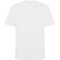 Bull kortärmad oversize unisex T-shirt, Vit
