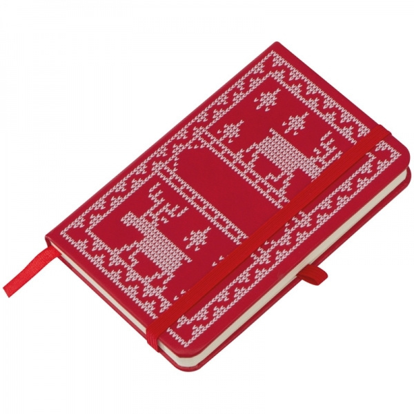 Logotrade profilreklam bild: A6 anteckningsbok med julmotiv