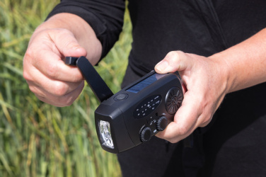 Logotrade profilreklam bild: RescueWave RCS nödradio i återvunnen plast