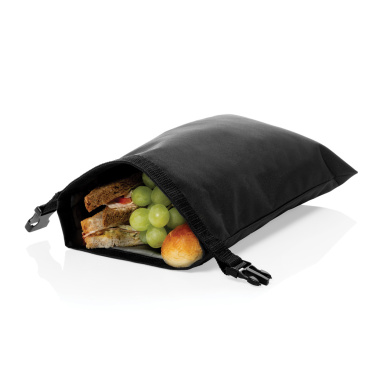 Logotrade profilreklam bild: Snackstrap AWARE™ RPET vikbar lunchväska 30x20CM